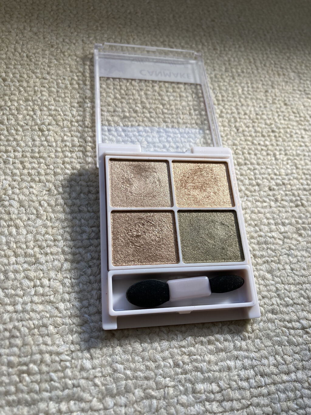 シルキースフレアイズ/キャンメイク/アイシャドウパレットを使ったクチコミ（2枚目）