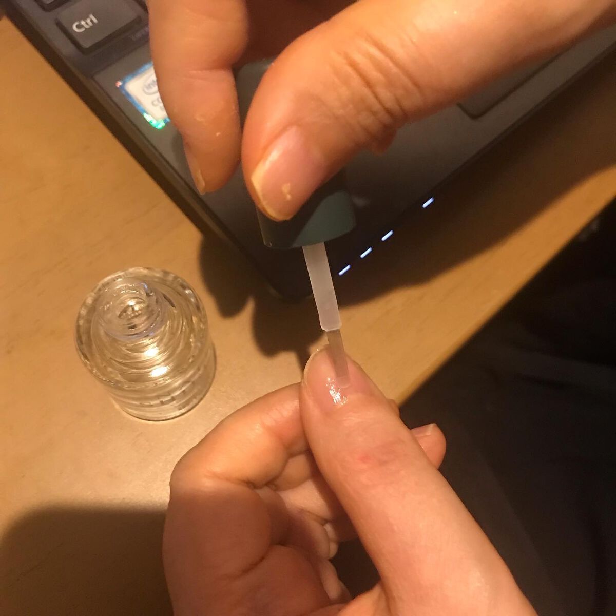 ネイルシールド/enieni /ネイルオイル・トリートメントを使ったクチコミ（3枚目）