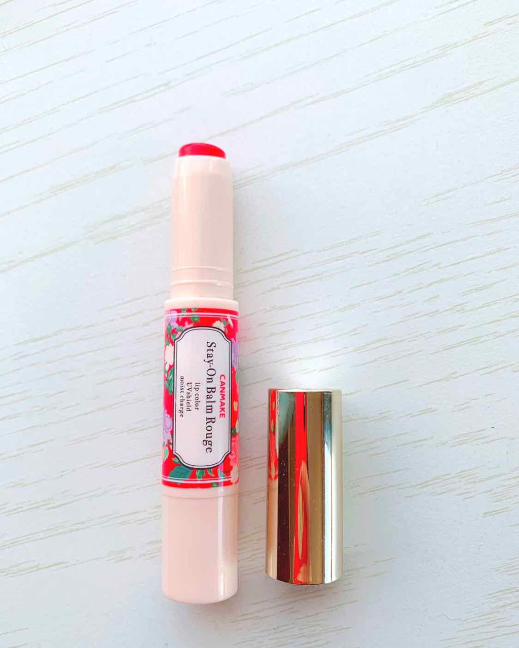 ステイオンバームルージュ/キャンメイク/口紅を使ったクチコミ(1枚目)