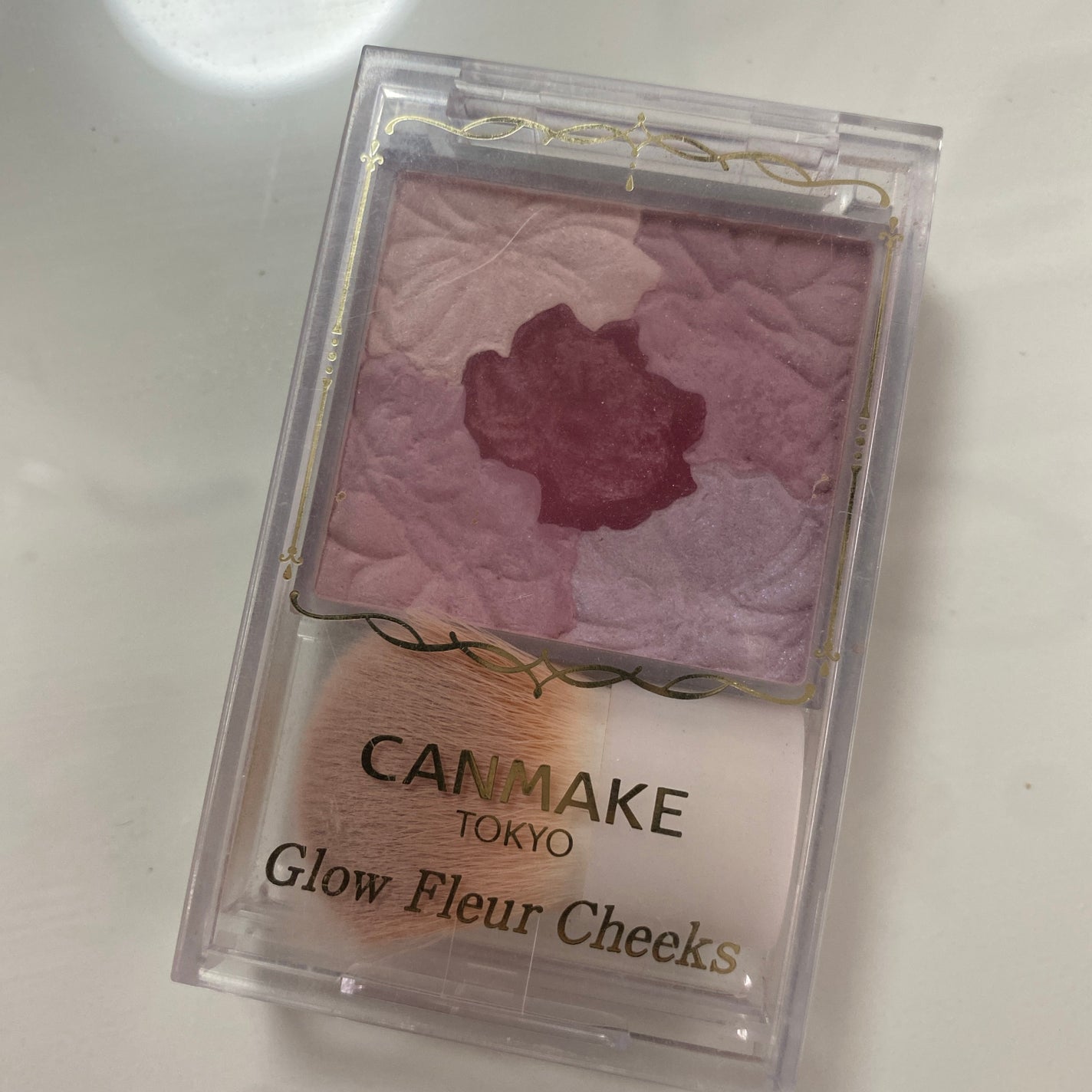 グロウフルールチークス/キャンメイク/パウダーチークを使ったクチコミ(1枚目)