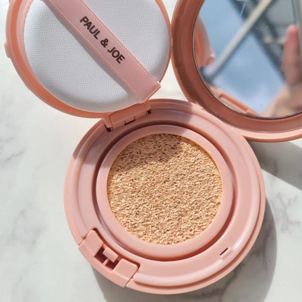 シースルー ヴェール コンパクト/PAUL & JOE BEAUTE/ファンデーションを使ったクチコミ(3枚目)