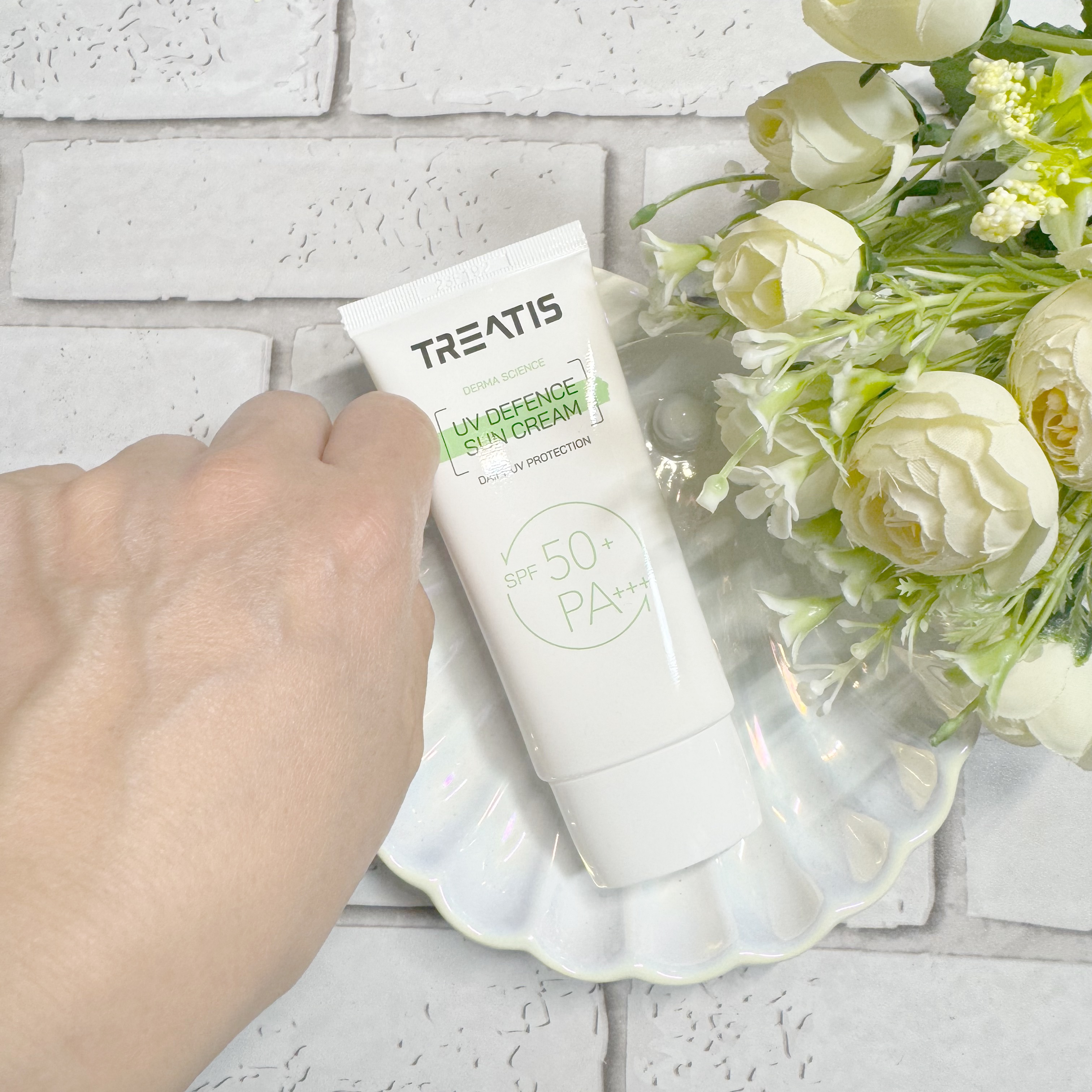 UVディフェンスサンクリーム/TREATIS/日焼け止めミスト・スプレーを使ったクチコミ（3枚目）