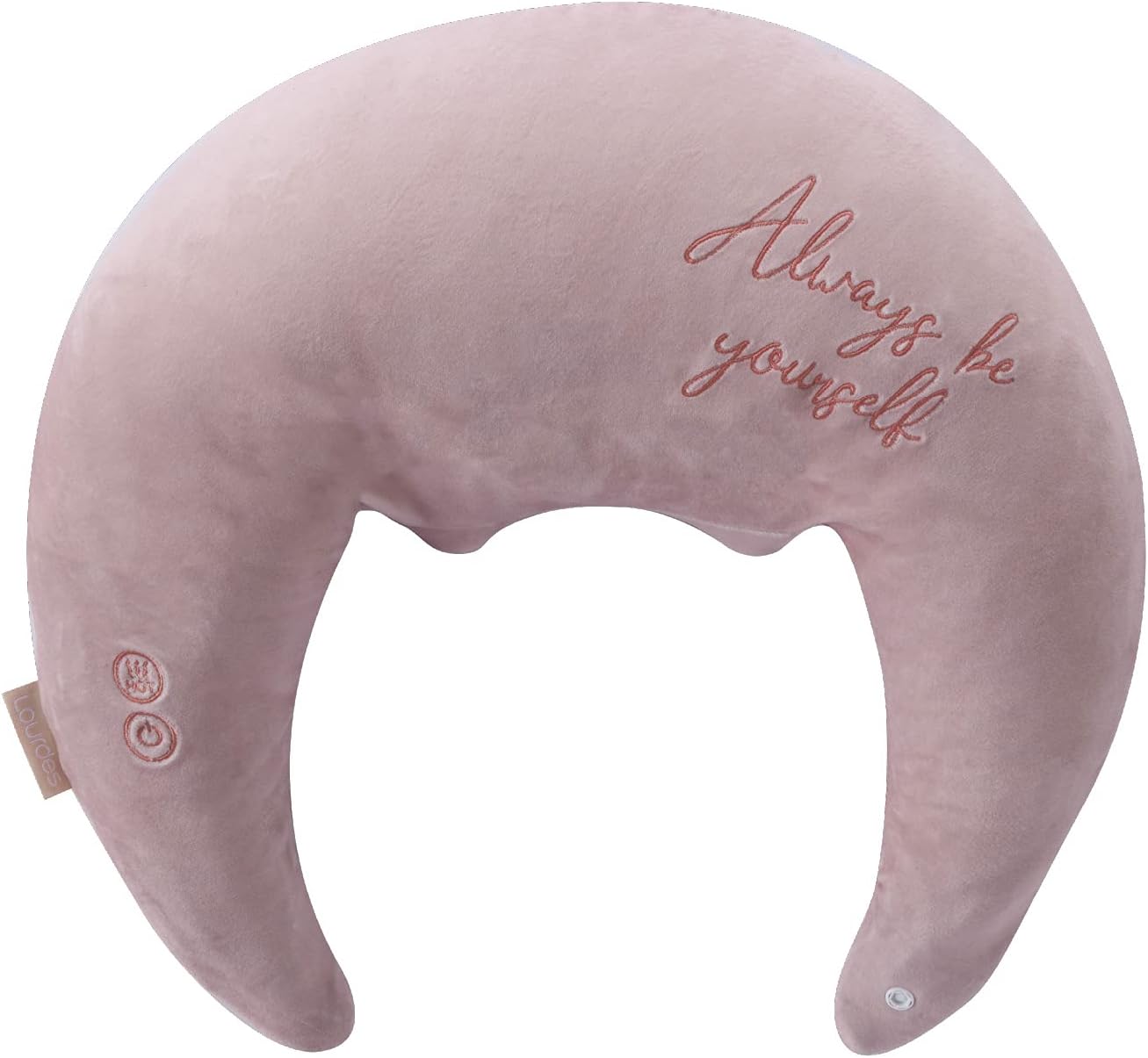 ルルド ホットネックマッサージピロー プロ ライトピンク