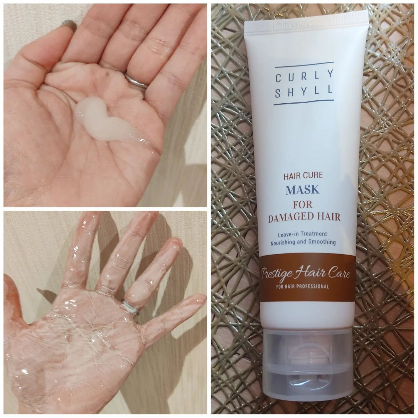 HAIR CURE MASK/CULRY SHYLL/アウトバストリートメントを使ったクチコミ(1枚目)