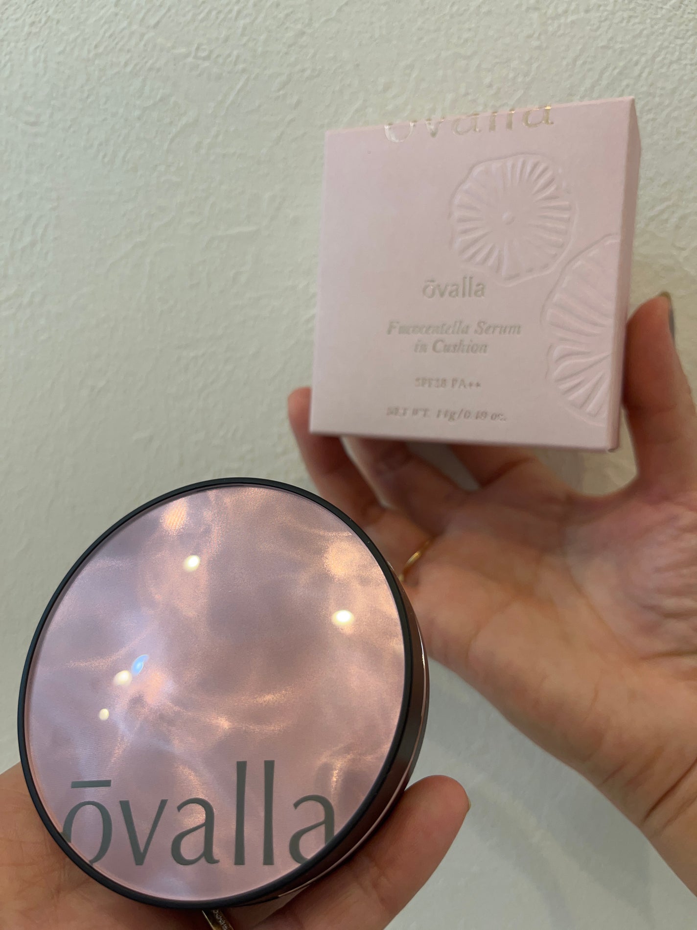 フコセンテラセラム イン クッション/ovalla/クッションファンデーションを使ったクチコミ(5枚目)