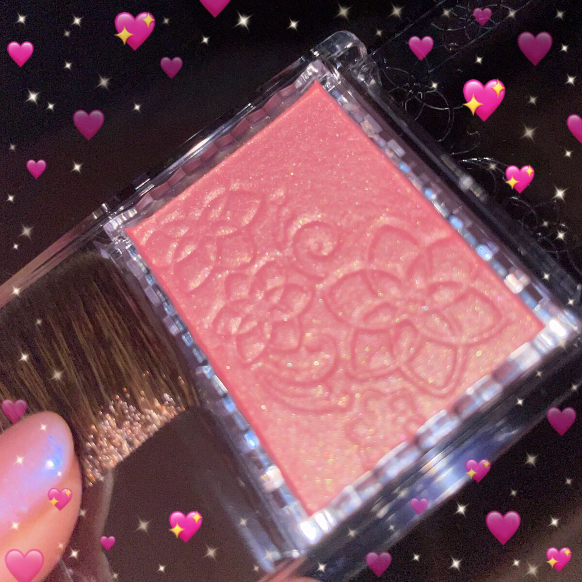 パールグロウチーク/CEZANNE/パウダーチークを使ったクチコミ（1枚目）