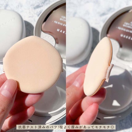 ビーガンクリーンピュアカバークッション/wakemake/クッションファンデーションを使ったクチコミ(6枚目)