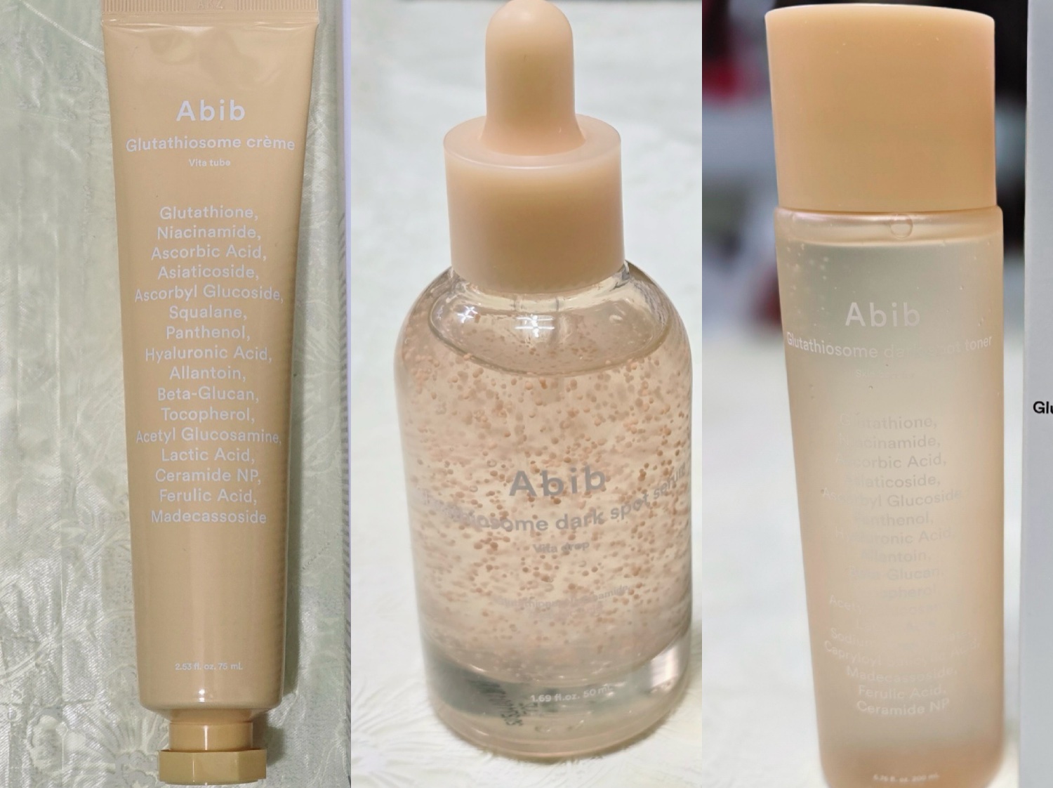 グルタチオンソームクリームビタチューブ/Abib /フェイスクリームを使ったクチコミ（1枚目）
