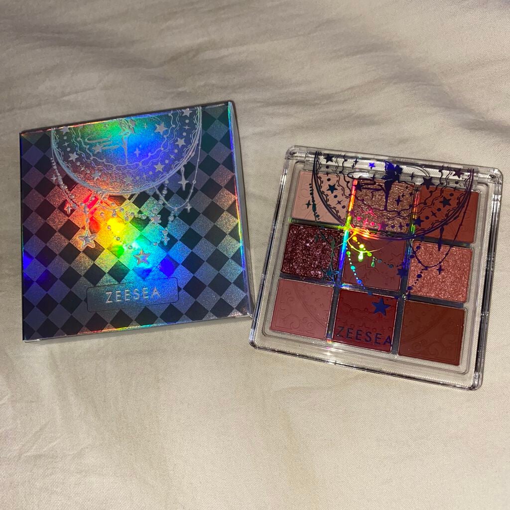 クォーツ 9色アイシャドウパレット(ドリームランドアイシャドウ)/ZEESEA/アイシャドウパレットを使ったクチコミ(1枚目)