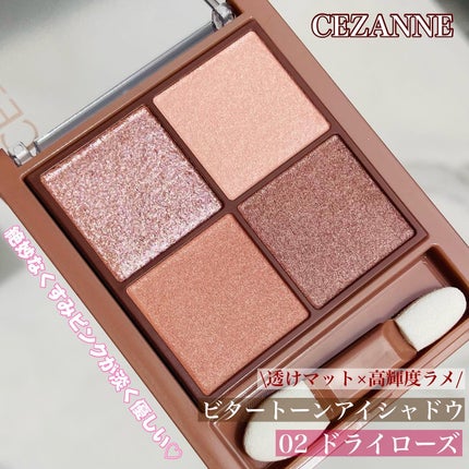 ビタートーンアイシャドウ/CEZANNE/パウダーアイシャドウを使ったクチコミ(1枚目)
