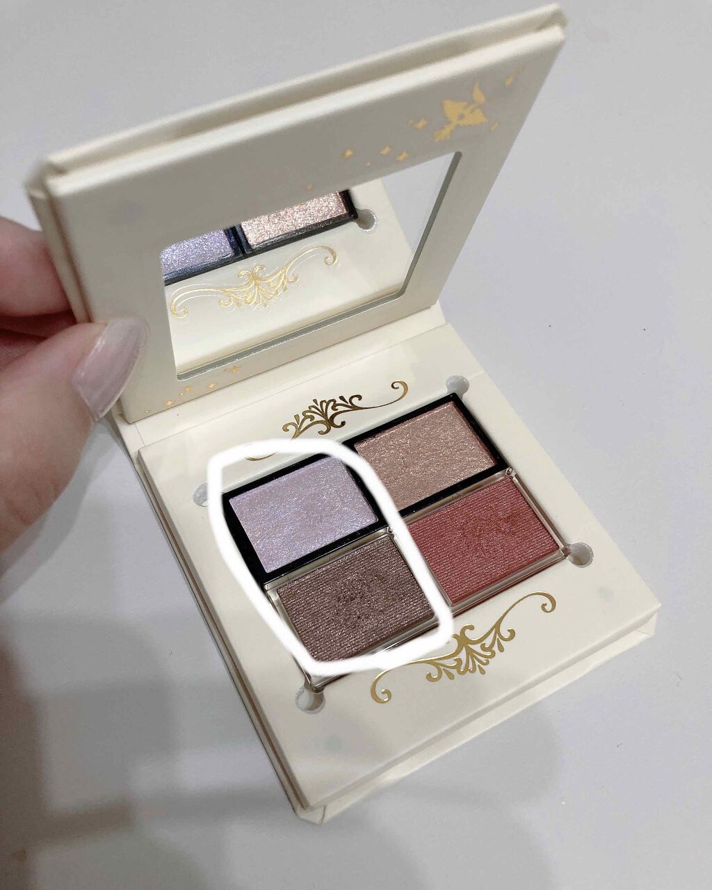 シャドーカスタマイズ/マジョリカ マジョルカ/単色アイシャドウを使ったクチコミ（2枚目）