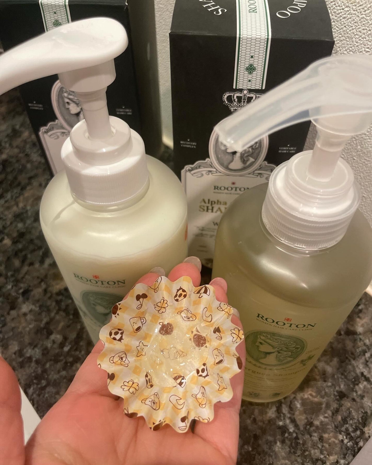 アルファエルゲンンシャンプー/トリートメント/ROOTON/市販シャンプーを使ったクチコミ(7枚目)