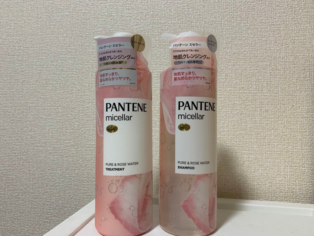 PRO-V ミセラー ピュア&クレンズ ノンシリコンシャンプー/トリートメント/パンテーン/市販シャンプーを使ったクチコミ(1枚目)