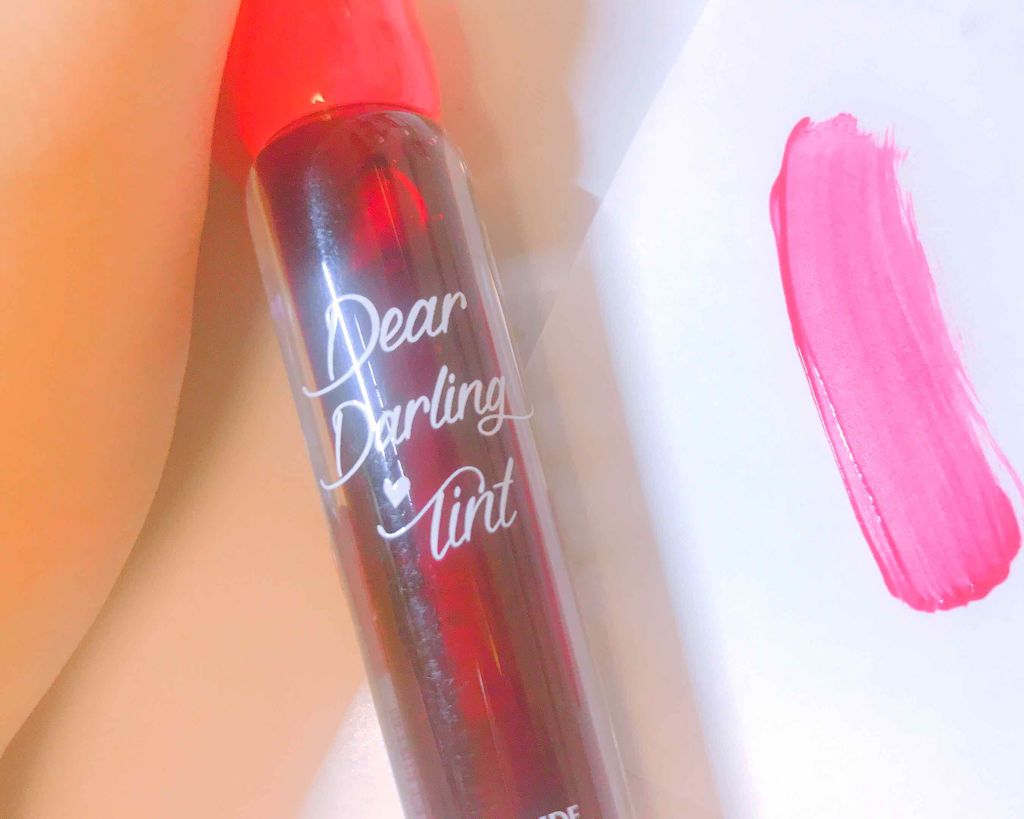 ディアダーリン ウォータージェルティント/ETUDE/リップティントを使ったクチコミ（3枚目）