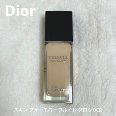 ディオールスキン フォーエヴァー フルイド グロウ/Dior/リキッドファンデーションを使ったクチコミ（1枚目）