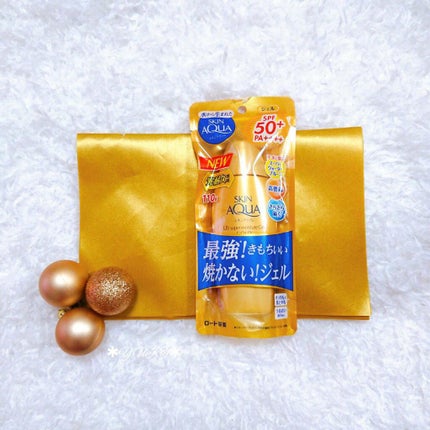 スーパーモイスチャージェルゴールド/スキンアクア/日焼け止めジェルを使ったクチコミ(1枚目)