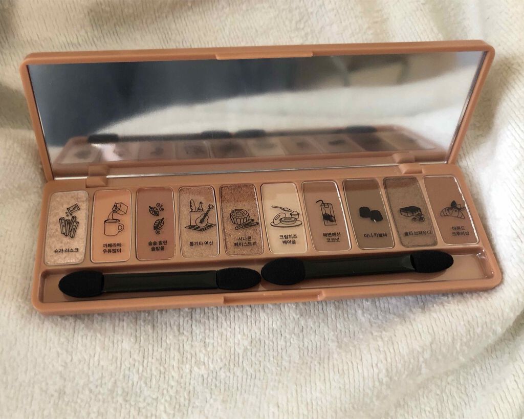 プレイカラー アイシャドウ/ETUDE/アイシャドウパレットを使ったクチコミ（1枚目）