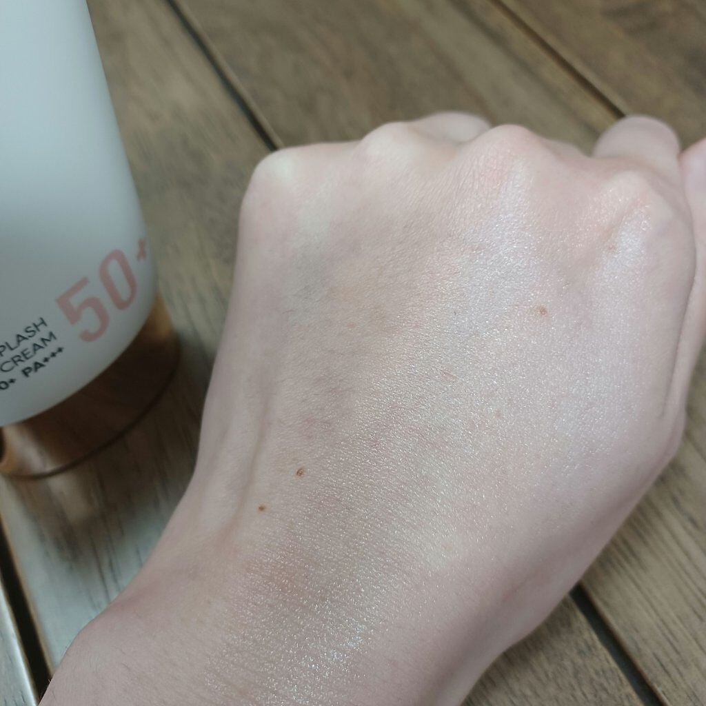 ウォータースプラッシュサンクリーム/espoir/日焼け止め・UVケアを使ったクチコミ(4枚目)