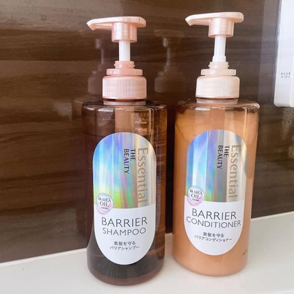 ザビューティ 髪のキメ美容素髪を守る バリアシャンプー/コンディショナー/エッセンシャル/シャンプー・コンディショナーを使ったクチコミ(1枚目)