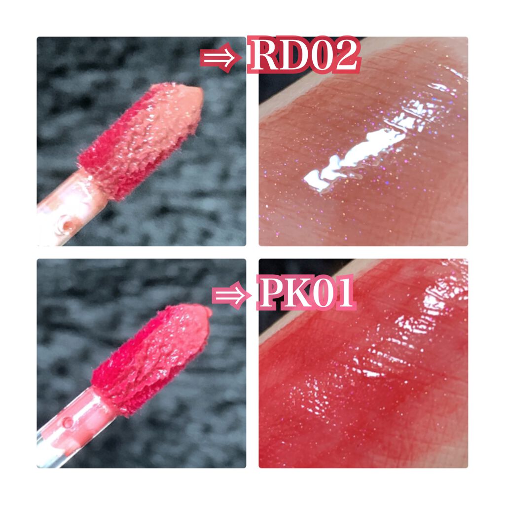 アピュー ジューシーパン スパークリングティント/A’pieu/口紅を使ったクチコミ（2枚目）