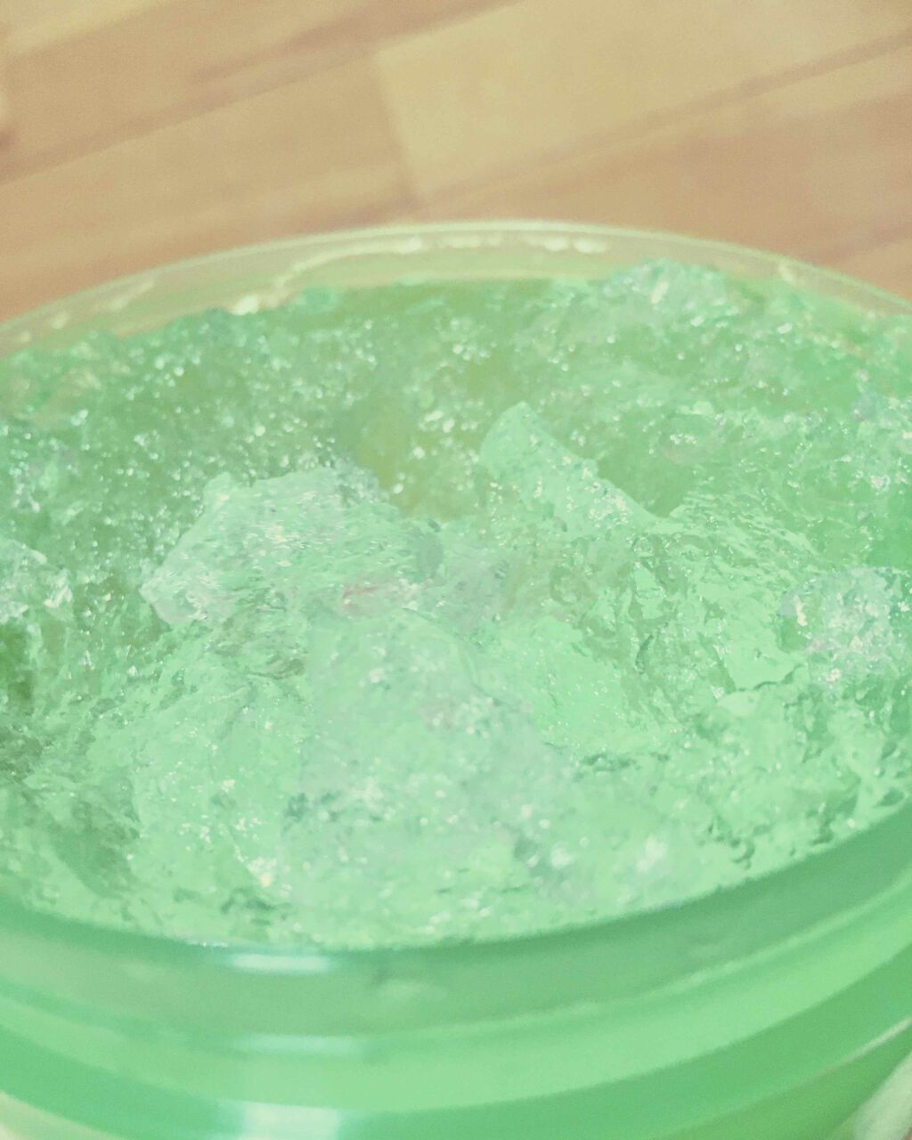 オーガニック アロエベラゲル 100%/TOPFACE/ボディローションを使ったクチコミ(2枚目)