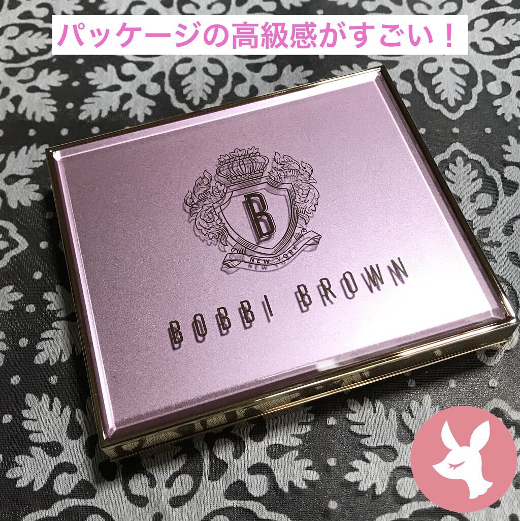 ピンク グロウ リュクス アイシャドウ パレット/BOBBI BROWN/アイシャドウパレットを使ったクチコミ（3枚目）