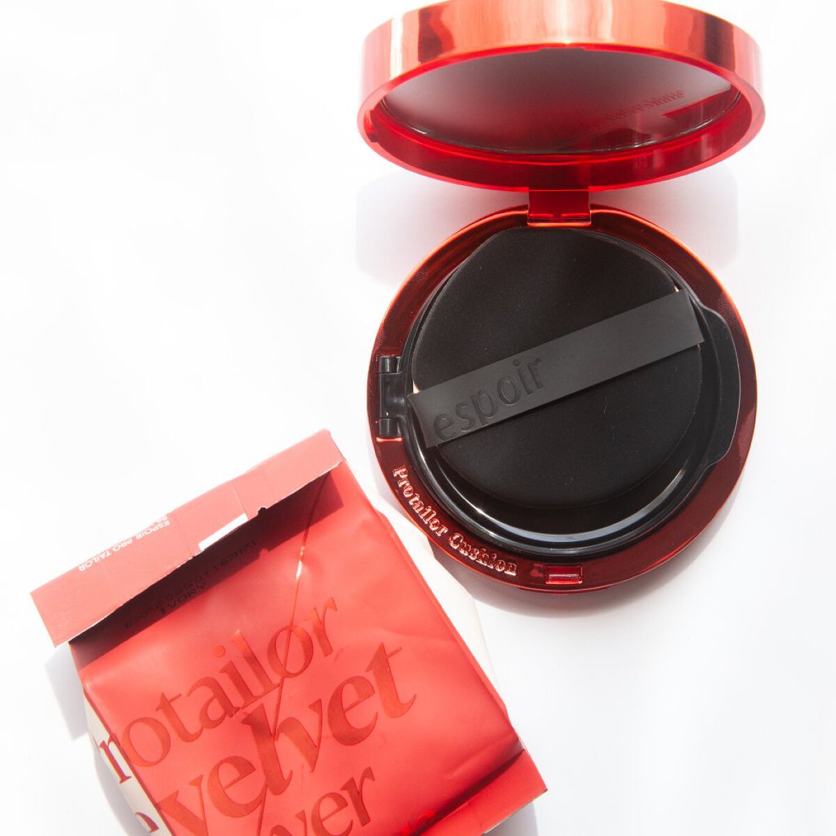 プロテーラービーベルベットカバークッション/espoir/クッションファンデーションを使ったクチコミ（2枚目）