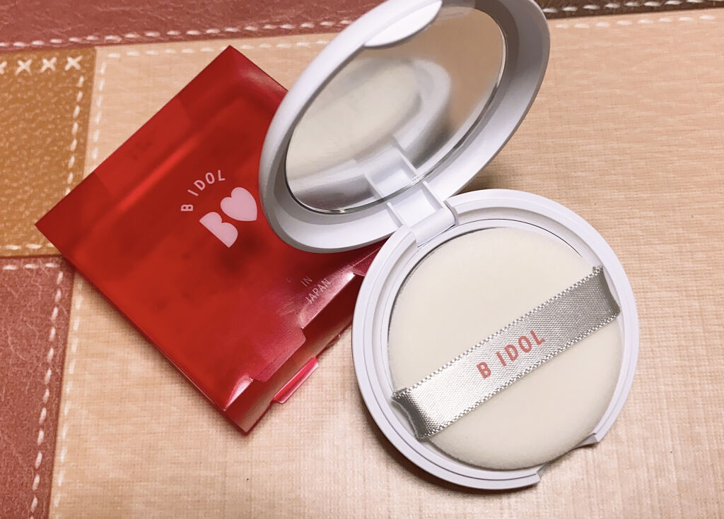 アプリ肌パウダー/b idol/プレストパウダーを使ったクチコミ（2枚目）