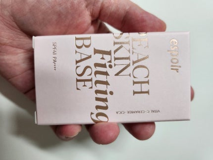 ピーチスキンフィッティングベース/espoir/化粧下地を使ったクチコミ(2枚目)