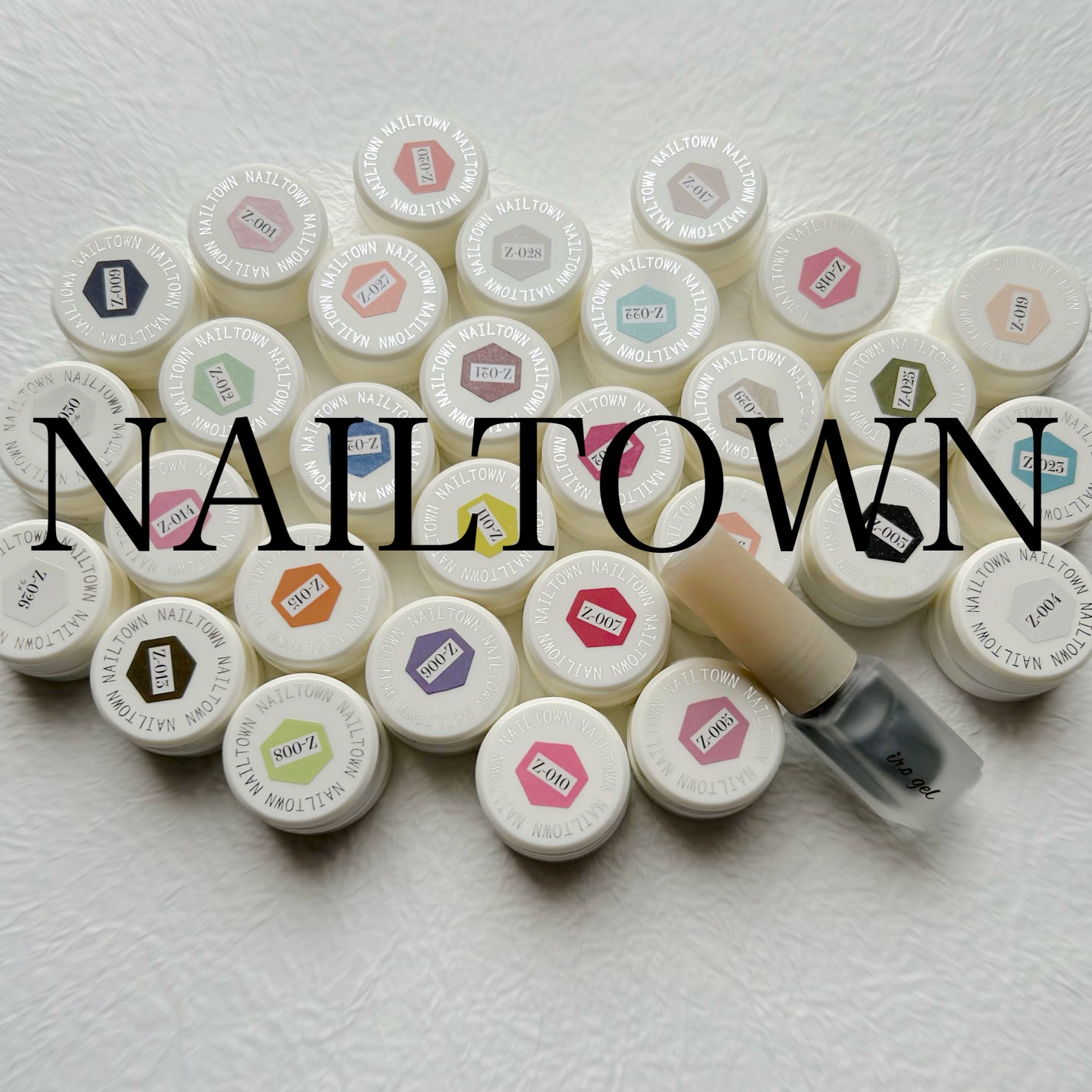 NAILTOWN GEL  ネイルタウンジェル 30色セット/NAILTOWN/ジェルネイルを使ったクチコミ(1枚目)