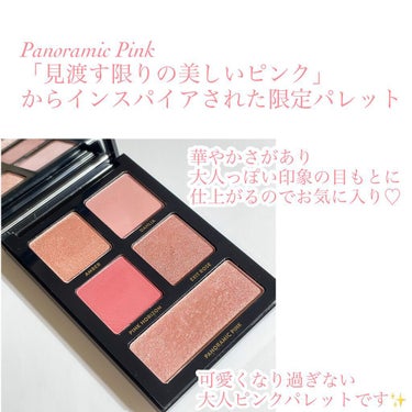 パノラミック ピンク アイシャドウ パレット/BOBBI BROWN/アイシャドウパレットを使ったクチコミ（2枚目）