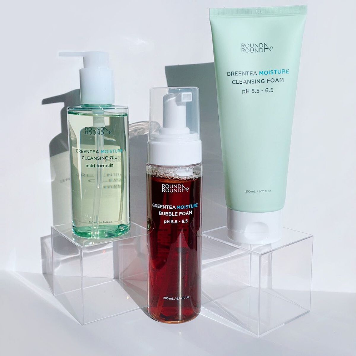 グリーンティー 弱酸性クレンジングフォーム/ラウンドアラウンド/洗顔フォームを使ったクチコミ（1枚目）