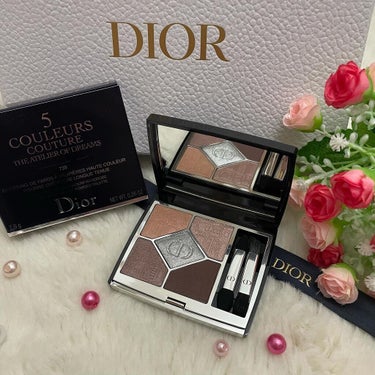 サンク クルール クチュール 〈アトリエ オブ ドリームズ〉/Dior/パウダーアイシャドウを使ったクチコミ（2枚目）