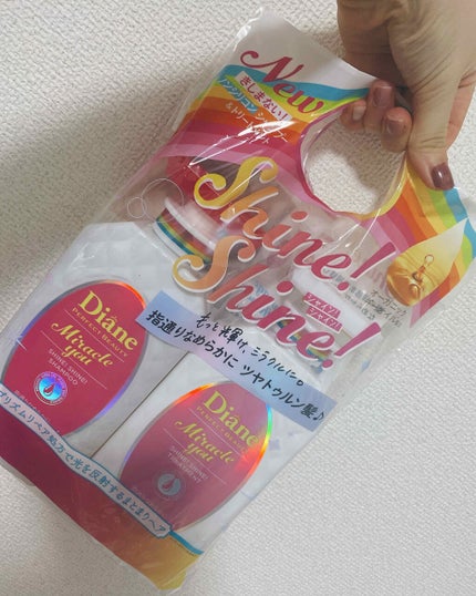 シャインシャイン/シャンプー&トリートメント/ダイアン/市販シャンプーを使ったクチコミ(1枚目)