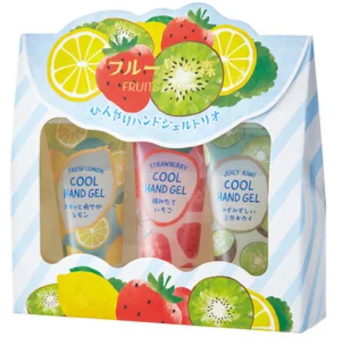 フルーツの森 ひんやりハンドジェルトリオ グローバル プロダクト プランニング