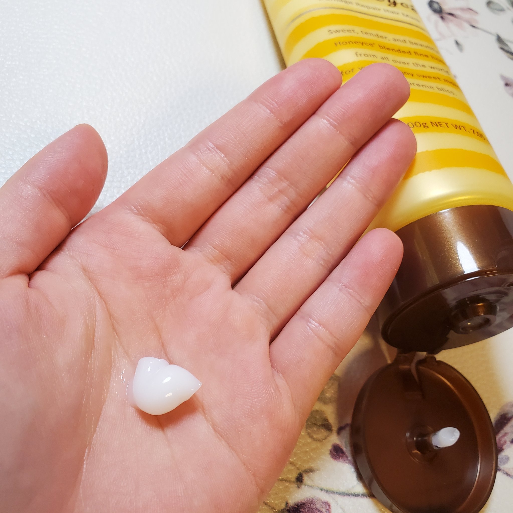 ハニーチェ ダメージリペア ヘアマスクY  R/ハニーチェ/ヘアマスク・ヘアパックを使ったクチコミ（2枚目）