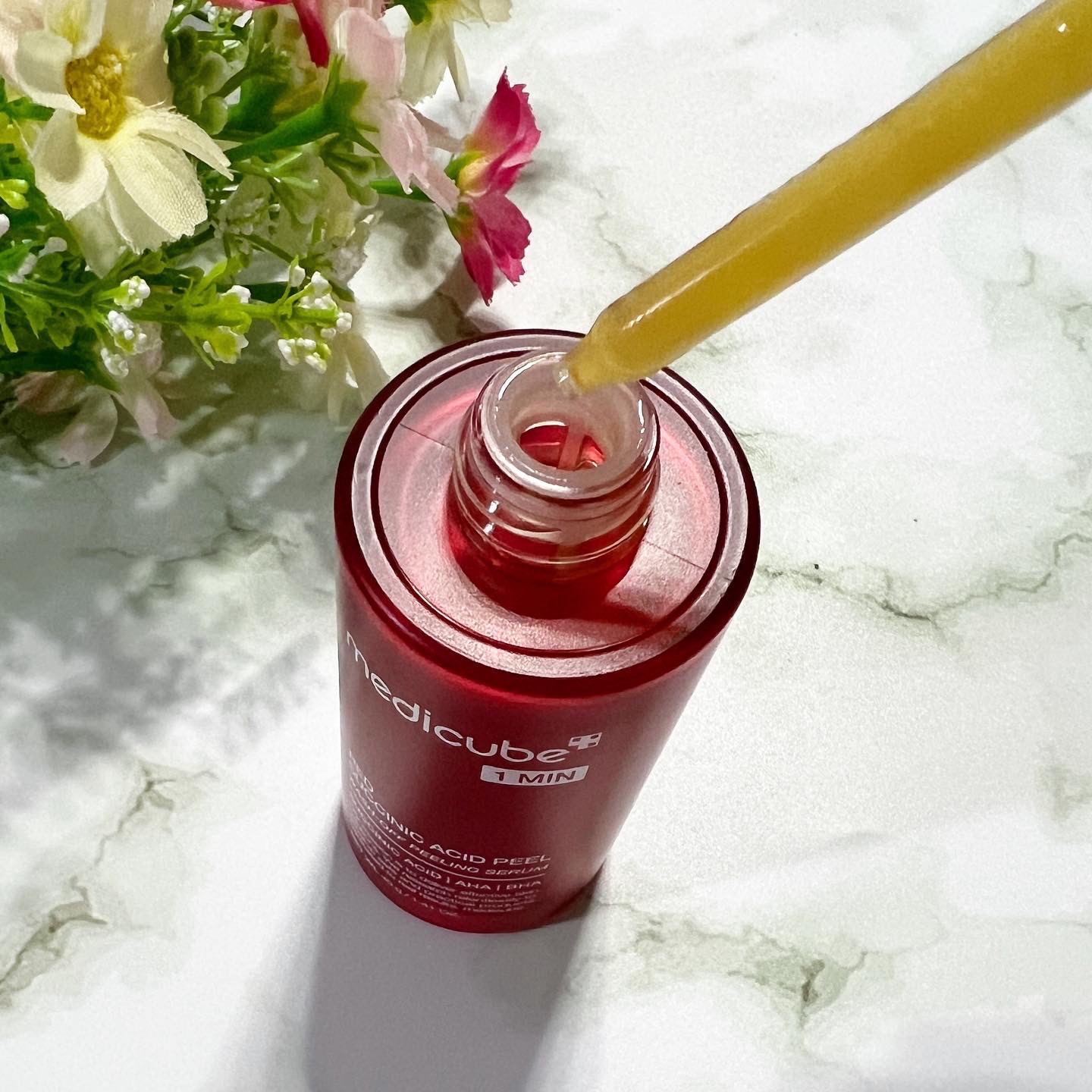 レッドアクネピーリングセラム/MEDICUBE/美容液を使ったクチコミ（2枚目）