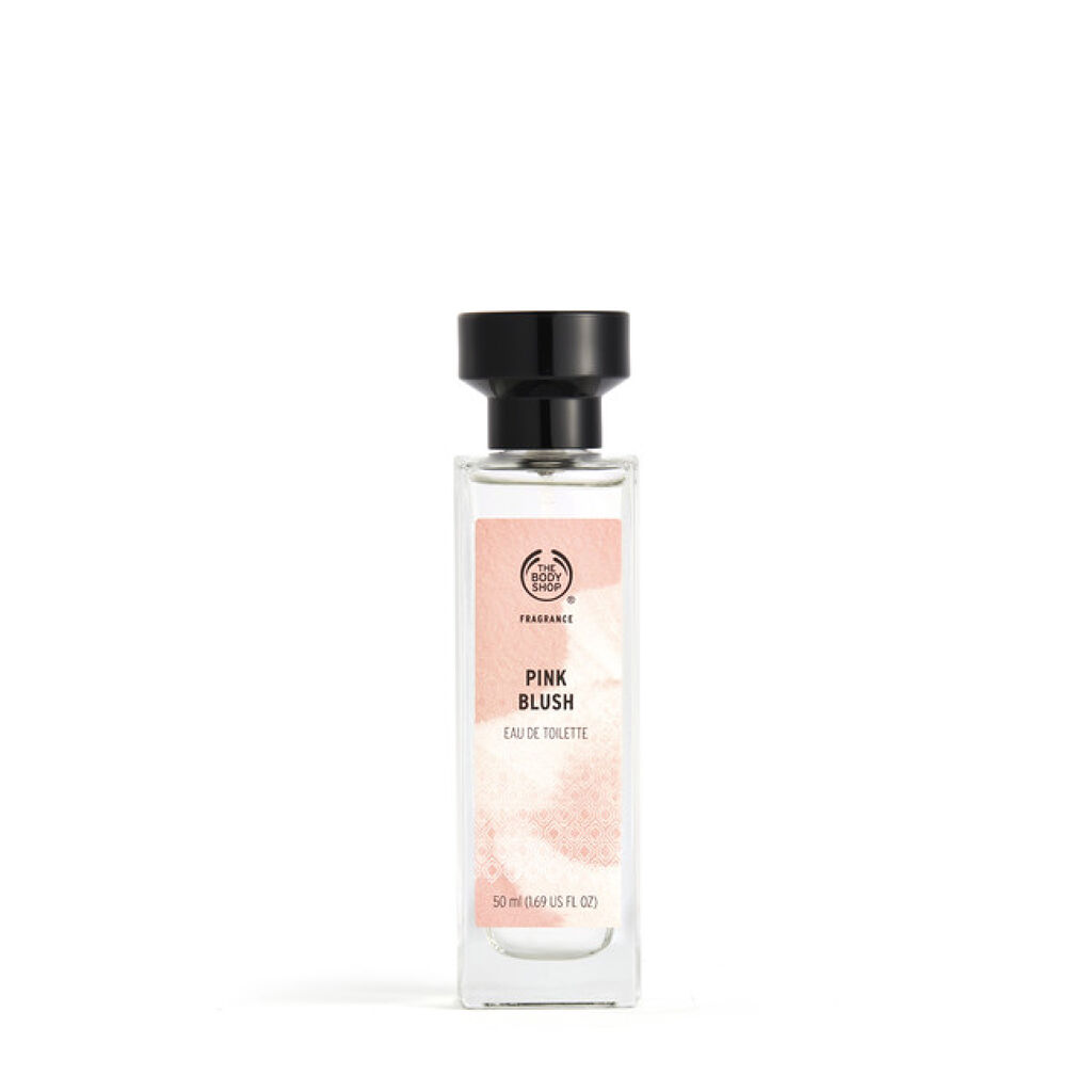 試してみた ピンクブラッシュ オードトワレ The Body Shop Lips