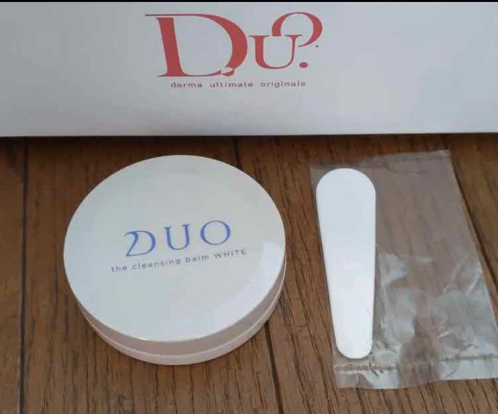 デュオ ザ クレンジングバーム ホワイトa/DUO/クレンジングバームを使ったクチコミ(1枚目)