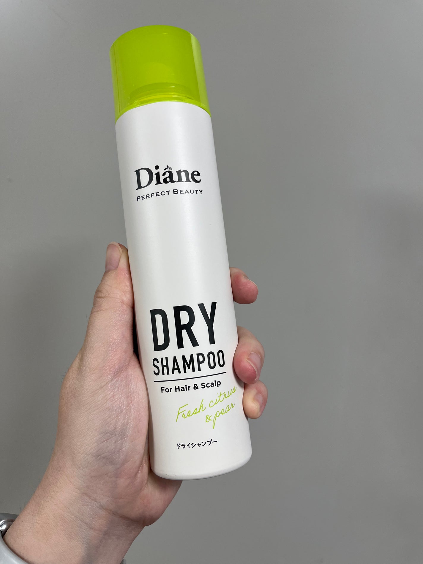 パーフェクトビューティードライシャンプー フレッシュシトラスペアの香り/ダイアン/ドライシャンプーを使ったクチコミ(1枚目)