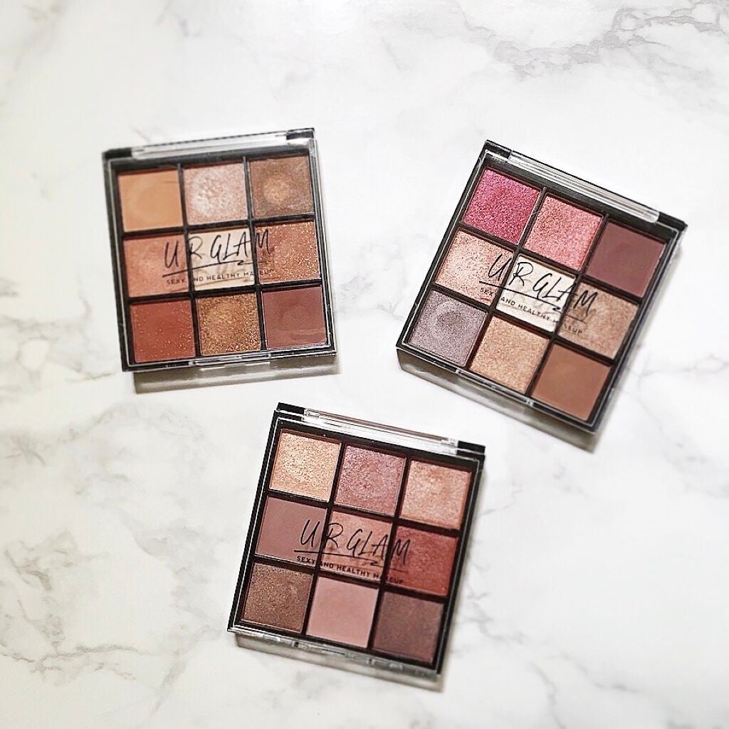 UR GLAM BLOOMING EYE COLOR PALETTE/U R GLAM/アイシャドウパレットを使ったクチコミ(1枚目)