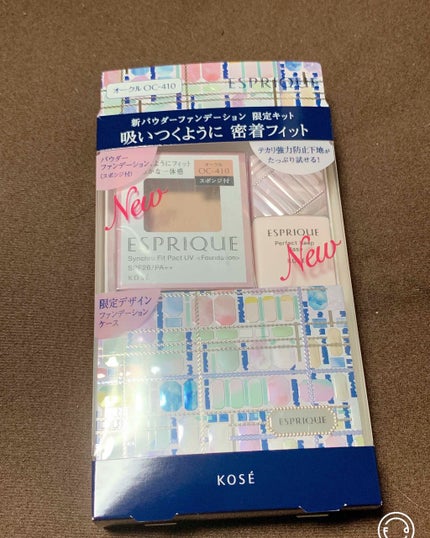 シンクロフィット パクト UV/ESPRIQUE/パウダーファンデーションを使ったクチコミ(1枚目)