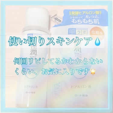 極潤ヒアルロン液（ハダラボモイスト化粧水d） 170ml（つめかえ用）/肌ラボ/化粧水を使ったクチコミ（1枚目）