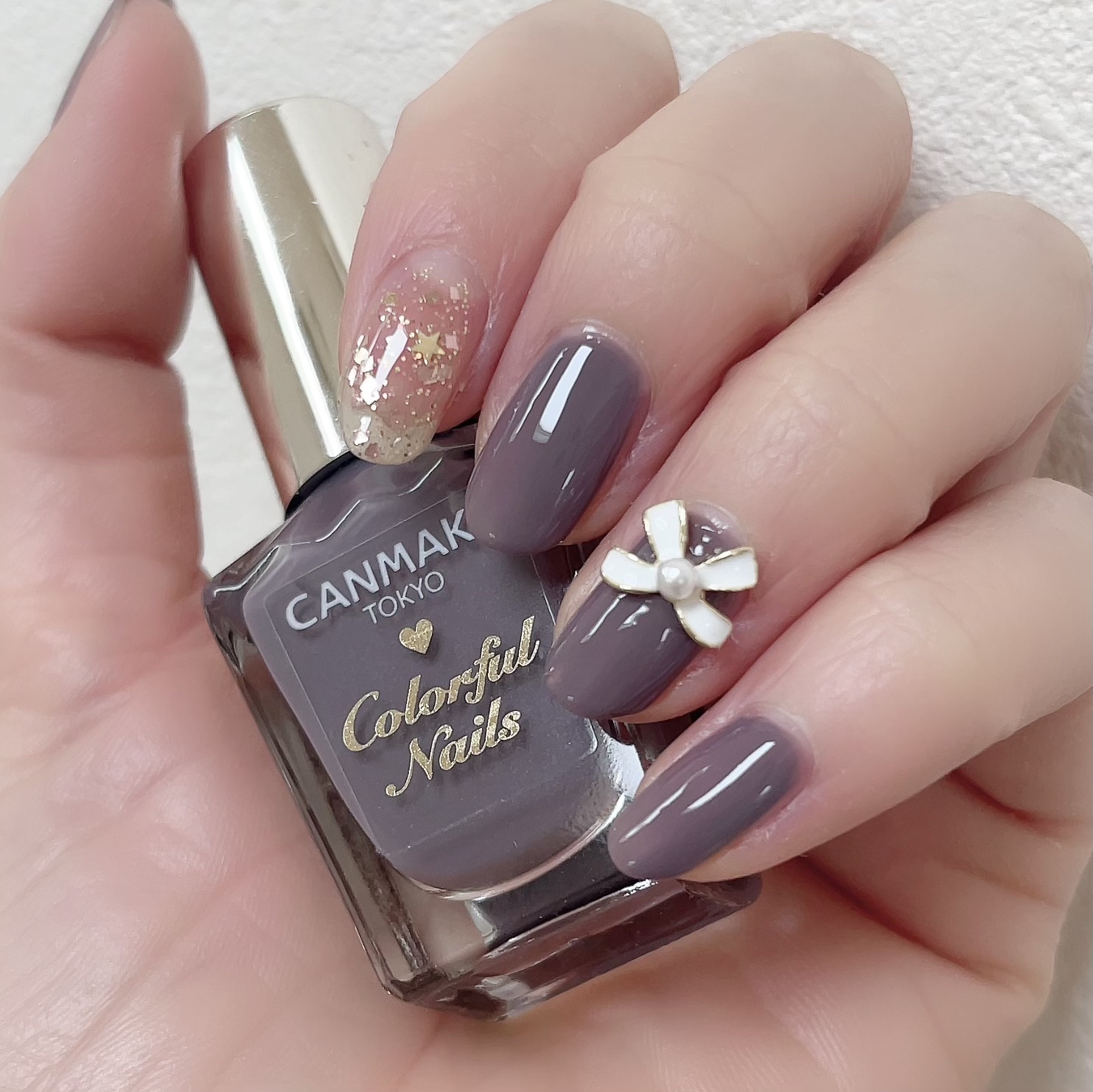 カラフルネイルズ/キャンメイク/マニキュアを使ったクチコミ（3枚目）