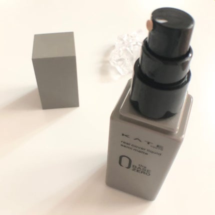 リアルカバーリキッド(セミマット)/KATE/リキッドファンデーションを使ったクチコミ(4枚目)