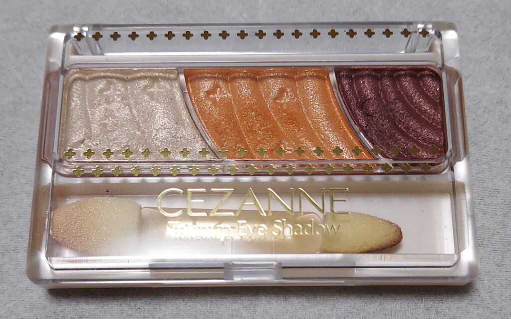 トーンアップアイシャドウ/CEZANNE/アイシャドウパレットを使ったクチコミ（1枚目）