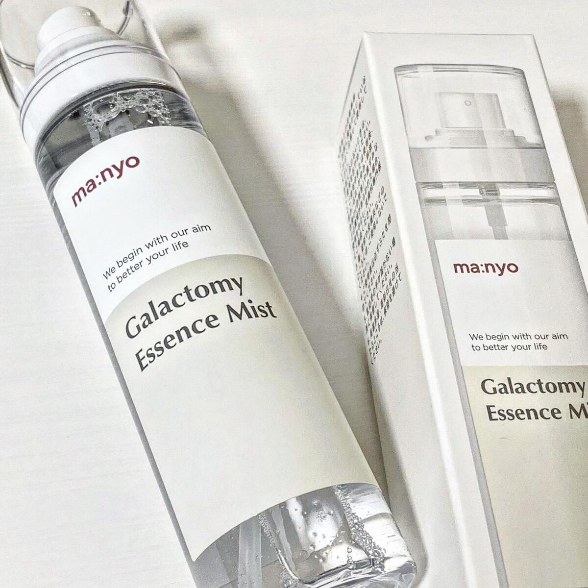 ガラクトミー エッセンス ミスト/manyo/ミスト状化粧水を使ったクチコミ（1枚目）