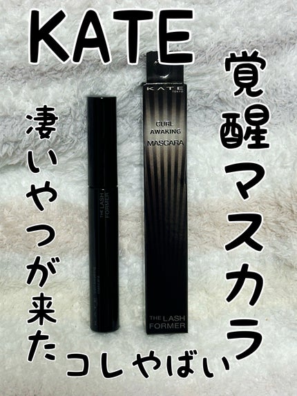 ケイト カールアウェイキングマスカラ BK-1 ブラック/KATE/マスカラを使ったクチコミ(1枚目)