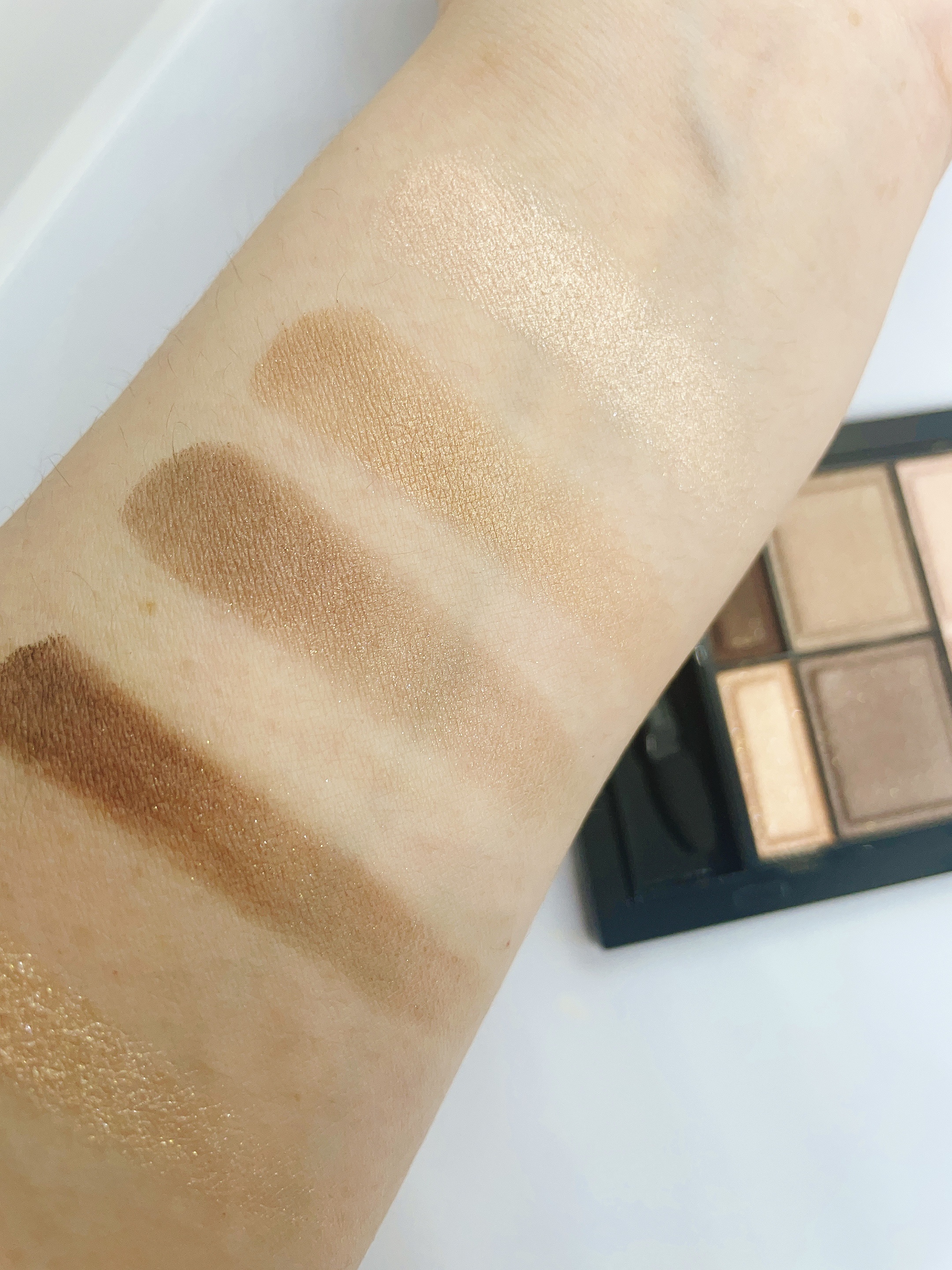 ワンダー スウィート アイシャドウ 003 ロマンチックな恋の予感ミルクチェリーショコラ/リンメル ロンドン/アイシャドウパレットを使ったクチコミ（3枚目）