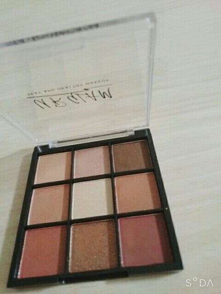 UR GLAM BLOOMING EYE COLOR PALETTE/U R GLAM/アイシャドウパレットを使ったクチコミ(2枚目)